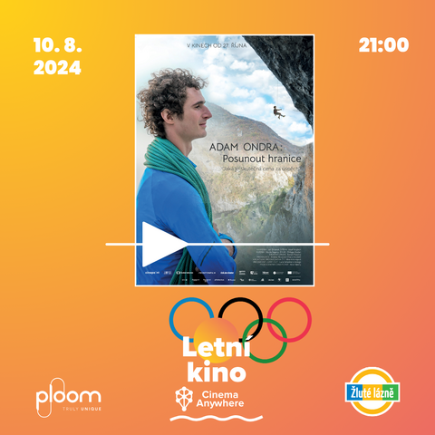 Letní kino Cinema Anywhere - Adam Ondra